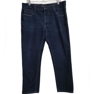 WTO2 New York Men's Blue Denim  Straight Jeans Sz 36x30